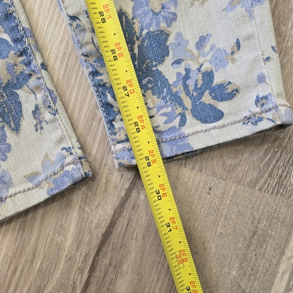 Mossimo Supply Co Skinny Jeans Juniors 9 Women's 6 Floral Retro Y2K - Picture 11 of 12